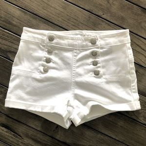 High waisted shorts